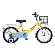 幼児用自転車 ANONE(あのね) 16型 イエローカラーミックス B-ANK61Y