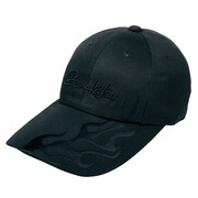 115505 [ロングバイザーキャップ ブラック/ブラック M GM9771]