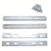 109-00349 [リアバスケット取付金具 シルバー]