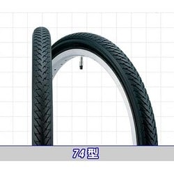 タイヤ 74型 HE 16×1.75 ブラック/ブラック 200-60111