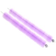 ハブ毛 10ペア パープル 521-10089