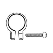 SP-6 取付バンド 直径26.5~30.2mm 526-29336