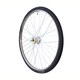 24×1 3/8 W/O ハブダイナモ付ステンレス前リムセット 完組 704-00102