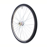 24×1 3/8 W/O ハブダイナモ付ステンレス前リムセット 完組 704-00102