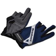 352164 [MEGABASS SW GLOVE カット ネイビー/ホワイト(L)]