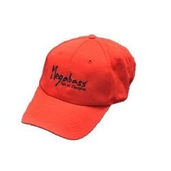 347535 [MEGABASS FIELD CAP BRUSH LOGO RED/BLK]