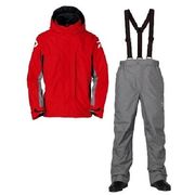 872485 [レインマックス コンビアップレインスーツ DR-3102 レッド M]