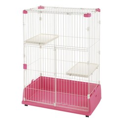 【未使用・未開封】リッチェル ペット用 ラクリーンケージ 940H ピンク ヨドバシ.com - リッチェル Richell ペット用 ラクリーンケージ
