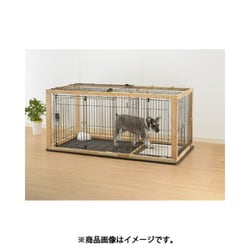 ヨドバシ.com - リッチェル Richell 木製スライドペットサークル