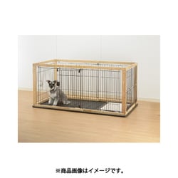 Richell 木製スライドペットサークルワイド 中古品 Richell リッチェル 木製スライドペットサークル ワイド | 商品