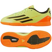 サッカーシューズ F10 IN J キッズ 19.5cm グローS14×アースグリーンS13×ソーラーゼスト [D67001]