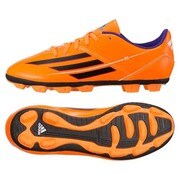 サッカーシューズ F5 TRX HG J キッズ 19.5cm ソーラーゼスト×ブラック×ブラストパープルF13 [F32960]