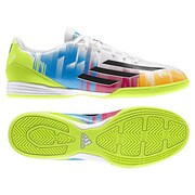 F10 IN LM サッカーシューズ メンズ 25.5cm ランニングホワイト/ブラック/ソーラースライム [F32677]