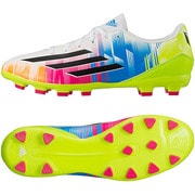 F10 TRX HG LM サッカーシューズ メンズ 24.5cm ランニングホワイト/ブラック/ソーラースライム [F32704]