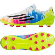 F10 TRX HG LM サッカーシューズ メンズ 29.0cm ランニングホワイト/ブラック/ソーラースライム [F32704]