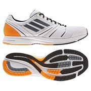 adizero(アディゼロ) CS 10 Wide ランニングシューズ 23.5cm ランニングホワイト/カーボンメットS14/ソーラーゼスト [D66290]