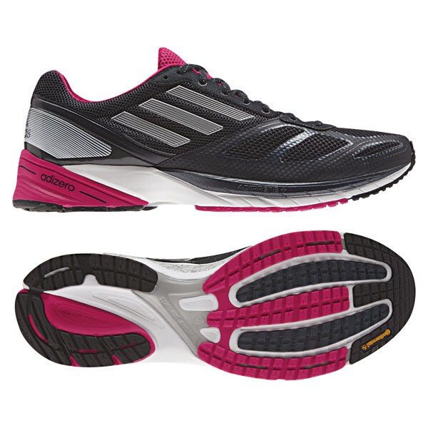 adizero(アディゼロ) Tempo 6 ランニングシューズ メンズ 30.0cm ナイトシェイドF13/ネオアイロンメットF11/ビビッドベリーS14 [D65757]