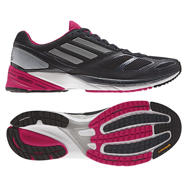 adizero(アディゼロ) Tempo 6 ランニングシューズ メンズ 29.5cm ナイトシェイドF13/ネオアイロンメットF11/ビビッドベリーS14 [D65757]