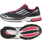 ランニングシューズ adizero(アディゼロ) Boston 4 W レディース 22.0cm ナイトシェイドF13×テックグレーメットS14×ビビッドベリーS14 [D65771]