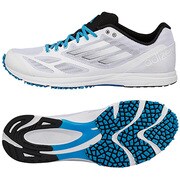 adizero(アディゼロ) Feather RK2 ランニングシューズ 30.0cm ランニングホワイト/ネオアイロンメットF11/ソーラーブルーS14 [D65769]
