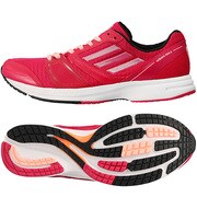 adizero(アディゼロ) CS 10 W ランニングシューズ レディース 23.5cm ビビッドベリーS14/ビビッドベリーS14/グローコーラルS14 [F32281]
