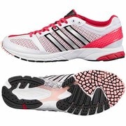 adizero(アディゼロ) Mana 7 W ランニングシューズ レディース 25.5cm ランニングホワイト/メタリックシルバー/ビビッドベリーS14 [M20188]