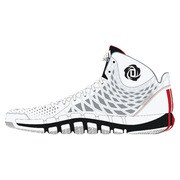 D ROSE 773 II バスケットシューズ メンズ 25.5cm ランニングホワイト/ライトスカーレット/ブラック [G98387]
