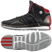 D ROSE 4.5 バスケットシューズ メンズ 25.0cm ブラック/ブラック/ライトスカーレット [G99355]