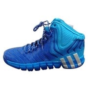adipure crazyquick 2 バスケットシューズ メンズ 30.5cm ソーラーブルーS14/メタリックシルバー/カレッジネイビー [G99605]