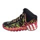 adipure crazyquick 2 バスケットシューズ メンズ 25.5cm ブラック/ランニングホワイト/ビビッドベリーS14 [G99607]