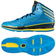 adizero(アディゼロ) Crazy Light 3 バスケットシューズ メンズ 25.0cm ソーラーブルーS14/ビビッドイエローS13/カレッジネイビー [G98709]
