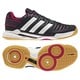 adipower Stabil 10.1 W ハンドボールシューズ 29.5cm ナイトシェイドF13/ランニングホワイト/ビビッドベリーS14 [F32312]