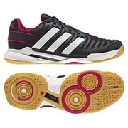 adipower Stabil 10.1 W ハンドボールシューズ 31.0cm ナイトシェイドF13/ランニングホワイト/ビビッドベリーS14 [F32312]