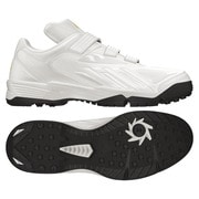 adizero(アディゼロ) JP Trainer 3 野球シューズ メンズ 27.0cm ランニングホワイト/ランニングホワイト/メタリックゴールド [G67446]