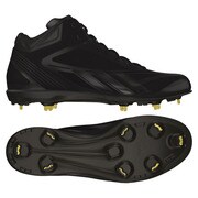 adizero(アディゼロ) FIXMETAL ProFixMetal M 野球シューズ メンズ 24.5cm ブラック/ブラック/メタリックゴールド [G67448]