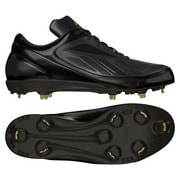 adizero(アディゼロ) FIXMETAL Pro Premium L 野球シューズ メンズ 24.0cm ブラック/ブラック/メタリックゴールド [G67449]