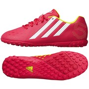 アディ5 X-タッチ フットサルシューズ メンズ 26.5cm ビビッドベリーS14/ランニングホワイト/ソーラースライム [F32530]