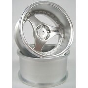 DW-2292 [YOKOHAMA ADVAN Oniホイール オフセット9 マットシルバー 2個入り]