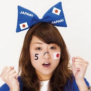 応援カチューシャ リボンがんばれ