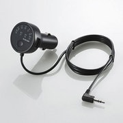 バスブースト付き 充電用USBポート搭載 FMトランスミッター ブラック LAT-FMB04BK