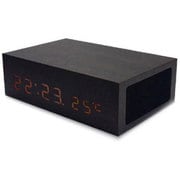 AlarmClock SpeakerBox DarkBrown ACSB-001