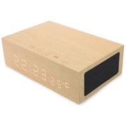 AlarmClock SpeakerBox NaturalWood ACSB-002