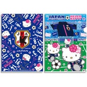 サッカー日本代表ハローキティ A4クリアファイル・サムライブルースタジアム