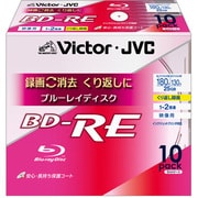 映像用ブルーレイディスク くり返し録画用 25GB 2倍速 保護コート(ハードコート) ワイドホワイトプリンタブル 10枚 BV-E130SW10