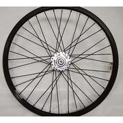 LG-WH-013 フロントホイール＜20/1.5・CNC/W・BLACK＞ FOR SKUBY(2010)