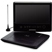 10インチポータブルブルーレイプレイヤー フルセグ搭載 ブラック GH-PBD10BT-BK