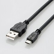 microUSB（AmicroB）2.0ケーブル 2A対応 ブラック TB-AMB2A12BK