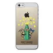 ip5-7791 [MDC iPhone SE/5s/5用ハードケース ドナルド＆デイジー 透明]
