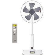 リビング扇風機 リモコン付 メタリックシルバー YLX4-WG303 MS