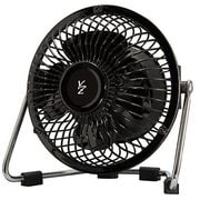 ミニマグネット扇風機 10cm ブラック YMS-A105 B